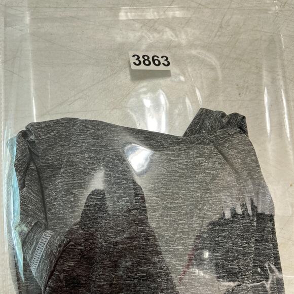 Under Armour‎ Mens Run Shirt L Gray Heatgear Fitted Gym Workout Training Running - Picture 6 of 6